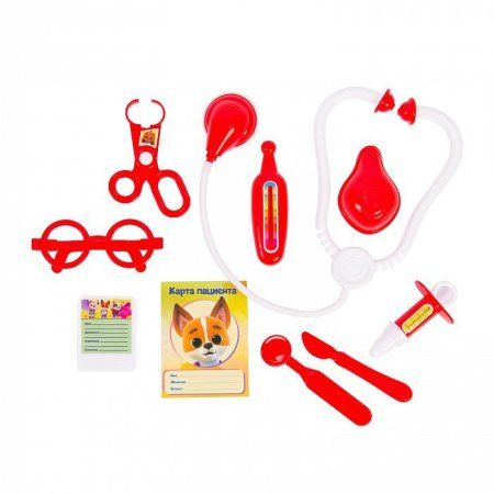 Кошечки-Собачки. Набор доктора, 10 предметов ROS-38429
