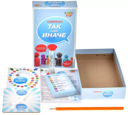 Настольная игра: ТАК или ИНАЧЕ Для всей семьи, компактная версия UT-58793CN