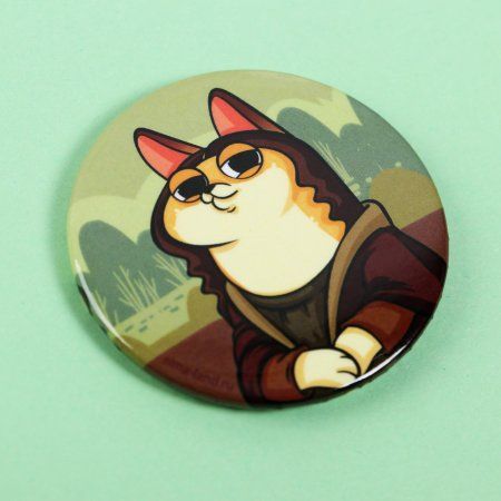 Значок закатной "КотоЛиза" 56 мм SIM-6769466