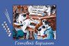 Набор для раскрашивания по номерам (холст на подрамнике) ФРЕЯ 50 х 40 см "Пушистый ансамбль" PNB/PL-107