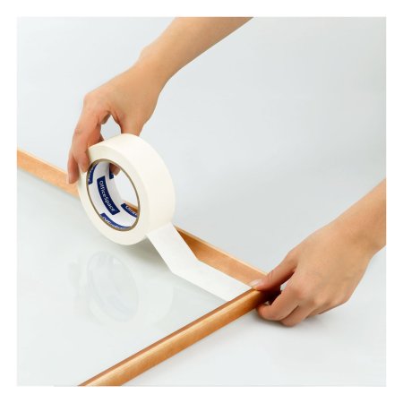 Клейкая лента малярная OfficeSpace 38 мм x 50 м, ШК RE-КЛм_55381 Клейкая лента малярная OfficeSpace 38 мм x 50 м, ШК RE-КЛм_55381