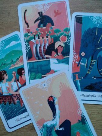 Карты: Tarot of the Divine. Таро сказочных архетипов. Колода и руководство, вдохновленные преданиями, легендами и сказками со всего мира (в подарочном оформлении) MIF-699699