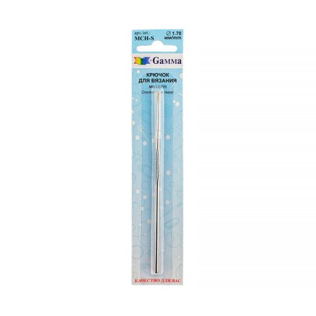 Крючок GAMMA сталь d 1.7 мм 12 см в блистере MCH-S-17