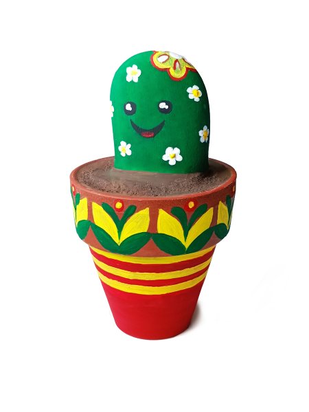 Набор для росписи по камням Magic ART "Кактус в горшочке" KOR-04658