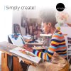 Набор акриловых красок DALER ROWNEY Simply 12 цв х 12 мл 126500012