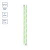 Спицы прямые GAMMA акрил d 9.0 мм 27 см зеленые KN-2A-90