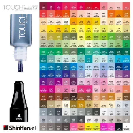 Заправка для маркера TOUCH на спирт.основе 20 мл