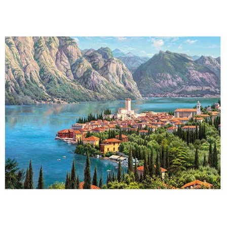 Пазл 2000 элементов ФРЕЯ "Премиальная коллекция. Городок у моря" TOP-PZL-2000/02