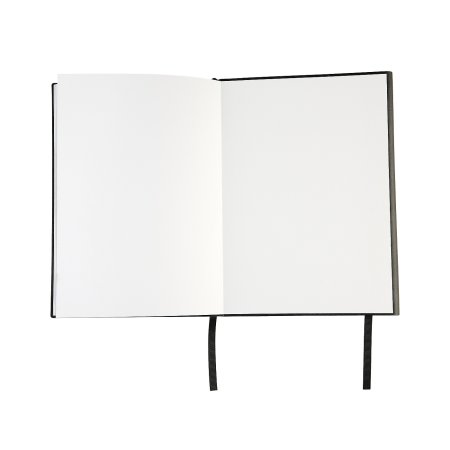 Скетчбук SKETCHMARKER Black&White два в одном, мягкая обложка черная A5, 140 г/м2, 40 л бумага белая, 70 г/м2 60 л бумага в точку MP24143004SM