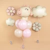 Шар фигурный FALALI Милый единорог, розовый сатин 79 см 1 шт SF-26116P