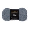 Пряжа ALPINA Goa 58% хлопок, 38% акрил, 4% полиэстер 1 х 50 г 175 ± 5 м №02 серо-синий ALP-GOA-02