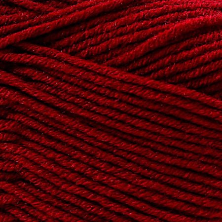 Пряжа Камтекс КТ "Детская забава" 80% акрил, 20% микрофибра 1 x 50 г 140 м 091 вишня KAM-ZABAV-091