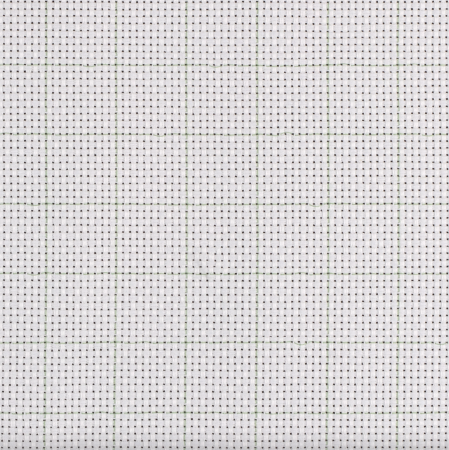 Канва GAMMA Aida №11 95% хлопок, 5% терилен 1 шт 50 x 50 см ± 2 см 5 шт белый в клетку K03R-50-50
