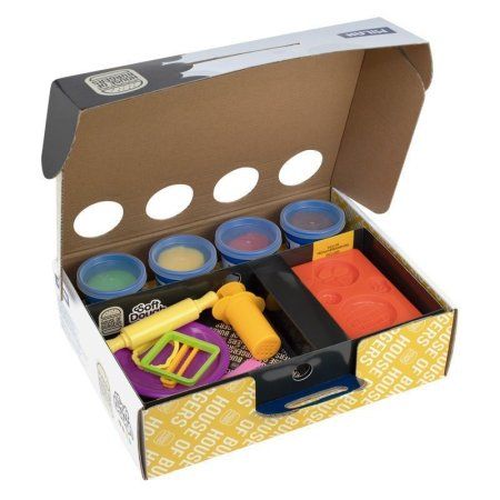 Набор массы для лепки MILAN Soft Dough House of Burgers 4 цв x 116 г + аксессуары ML-913304HB Набор массы для лепки MILAN Soft Dough House of Burgers 4 цв x 116 г + аксессуары ML-913304HB