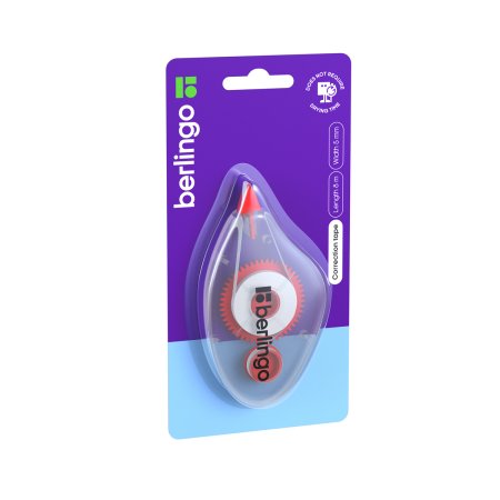 Корректирующая лента Berlingo 5 мм x 8 м, блистер, европодвес RE-FKs_08051