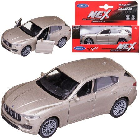 Машинка WELLY 1:38 Maserati Levante, пруж. мех., цвет в асс. IT-43739W