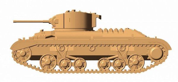 Сборная модель: Британский пехотный танк Валентайн II, З-6280