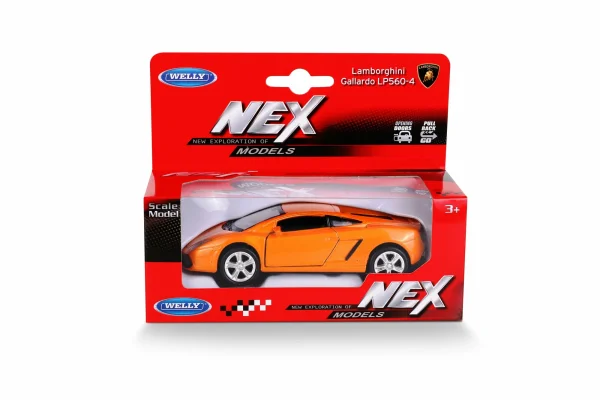 Машинка WELLY 1:38 Lamborghini Murcielago 2003, пруж. мех., цвет в асс. IT-42317W