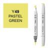 Маркер TOUCH Brush двухсторонний на спирт.основе 049 зеленый пастельный MP1210049
