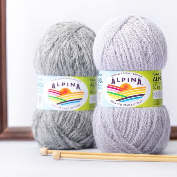 Пряжа ALPINA Alpaca Trenza 90% альпака, 10% полиамид 50 г 150 м ± 8 м