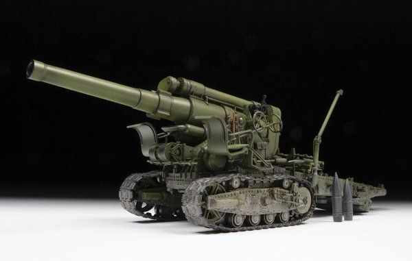 Сборная модель: Советская гаубица Б-4 З-3704