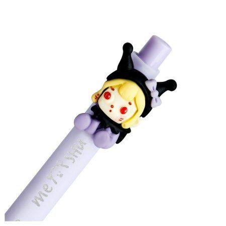 Ручка шариковая автоматическая MESHU "Dolls" синяя, 0.7 мм, корпус ассорти RE-MS_51309