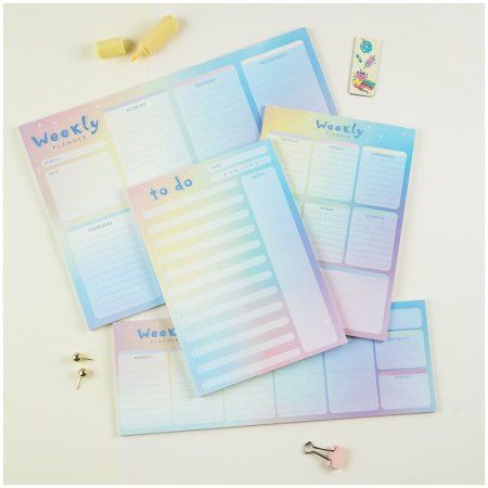 Планер на неделю MESHU "Candy color" A5 210 x 148 мм 30л. на склейке RE-MS_46575