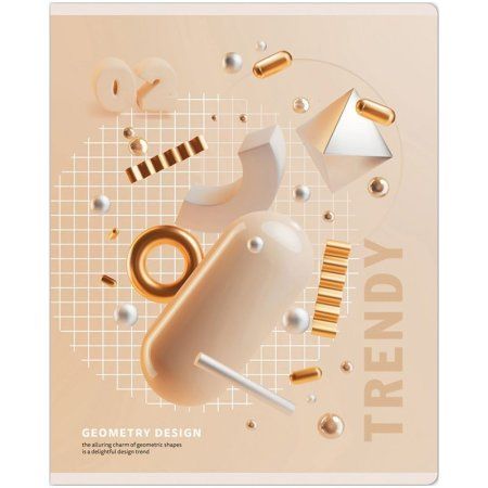 Тетрадь 48л. A5 клетка ArtSpace "Стиль. Trendy" эконом RE-Т48кС_42946