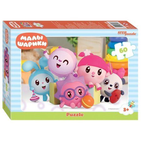 Пазл Step Puzzle 60 "Малышарики" RE-81173