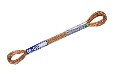 Нитки для вышивания GAMMA мулине NM металлик 8 м медный MG-NМ-09