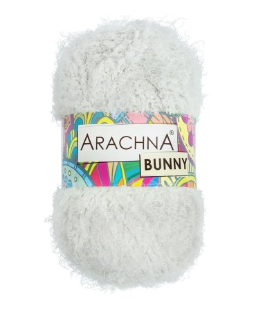 Пряжа ARACHNA Bunny 100% микрополиэстер 1 x 100 г 110 м №76 св.серый ARA-BUN-76