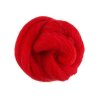 Шерсть для валяния GAMMA 100% мериносовая шерсть 50 г красный FY-050-0042