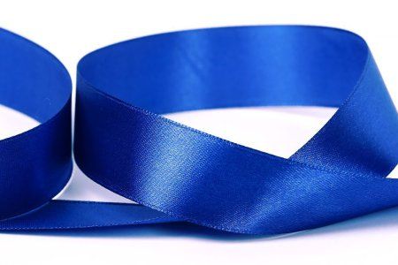 Лента атласная GAMMA 25 мм (1") 33 м ± 2 м №040 синий LEN-25-040