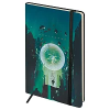 Записная книжка А5 80л. Greenwich Line "Future. Lightning ball" ЛАЙТ, кожзам, с резинкой, тиснение фольгой, блок в линию RE-NA5_51388