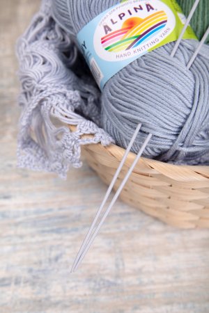 Спицы прямые VISANTIA VTH алюминий d 2.0 мм 35 см со спец.покрытием VTH-20