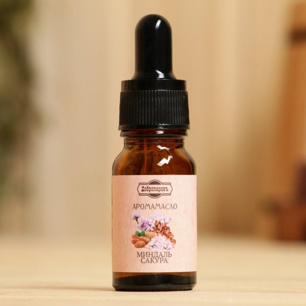 Эфирное масло "Добропаровъ" 10 мл "Миндаль и сакура" с дозатором SIM-9865938