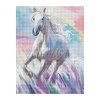Алмазная мозаика ТРИ СОВЫ "Белая лошадь" 30 x 40 см, холст RE-АМ3040_47536
