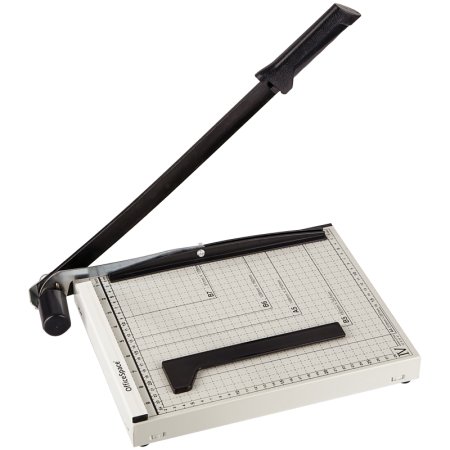 Резак сабельный A4 OfficeSpace "Officeblade" CS412, 300 мм до 12 л, металлическая станина RE-PC_26822