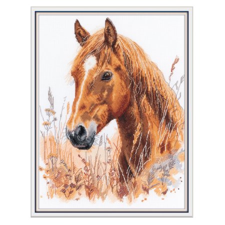 Набор для вышивания PANNA В степи среди трав 26.5 х 33 см J-7528