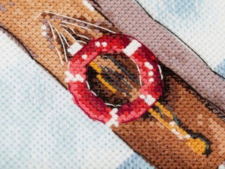 Набор для вышивания PANNA Причал 27 х 18.5 см MT-7344