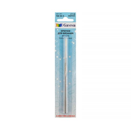Крючок GAMMA сталь d 1.0 мм 12 см в блистере MCH-S-10