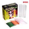 Набор для создания восковых свечей. Серия "Песочные свечи" набор №7 "Зеленый-оранжевый" SIM-2011349