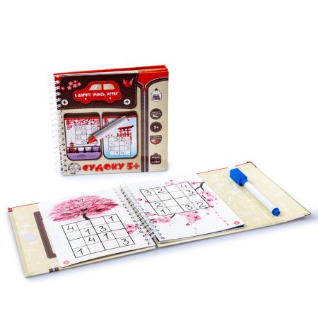 Развивающая игра: "Судоку 5+" Пиши-стирай KOR-02888