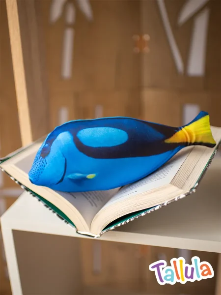 Игрушка-антистресс мягкая Tallula Рыба Хирург, голубая, 24 см UT-402401s