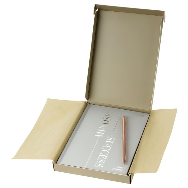 Ежедневник недатированный A5 136л. BG "Mindset. Mineral" 7БЦ, soft-touch, отд. фольгой 3D, в подарочной коробке RE-DuA5_66877