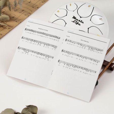 Музыкальный инструмент Глюкофон, белый, 8 лепестков, 15 х 9 см SIM-9644602