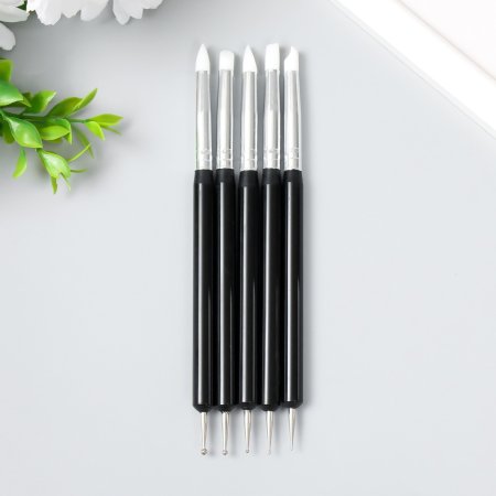 Инструменты для моделирования и придания формы (набор 5 шт) 15 см пластик, резина, метал SIM-3527118 Инструменты для моделирования и придания формы (набор 5 шт) 15 см пластик, резина, метал SIM-3527118