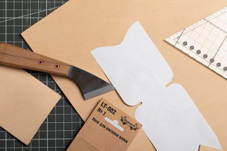 Нож для раскроя кожи "Промысел" 1 шт №1 LT-002