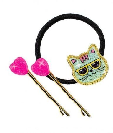 Набор по созданию украшения из эпоксидной смолы Be TrenDIY Резинка и заколки золото AS-В004Y