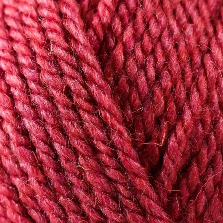 Пряжа Пехорская ПТ "Популярная" 50% шерсть, 50% акрил 1 х 100 г 133 ± 8 м №021 брусника PEH-POP-021